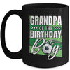 Grandpa Of The Birthday Boy Soccer Birthday Soccer Player Mug | teecentury