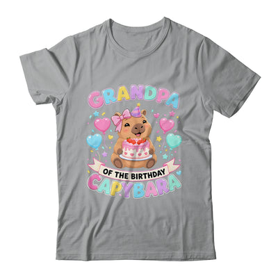 Grandpa Of The Birthday Capybara Birthday Girl Family Shirt & Hoodie | teecentury