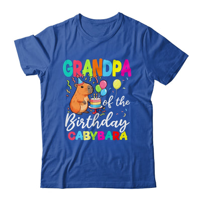 Grandpa Of The Birthday Capybara Girl Bday Party Family Shirt & Hoodie | teecentury