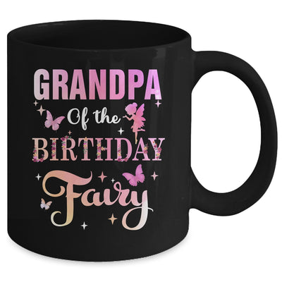 Grandpa Of The Birthday Fairy Princess Girl Party Decoration Mug | teecentury