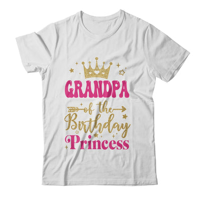 Grandpa Of The Birthday For Girl 1st Birthday Princess Girl Shirt & Hoodie | teecentury