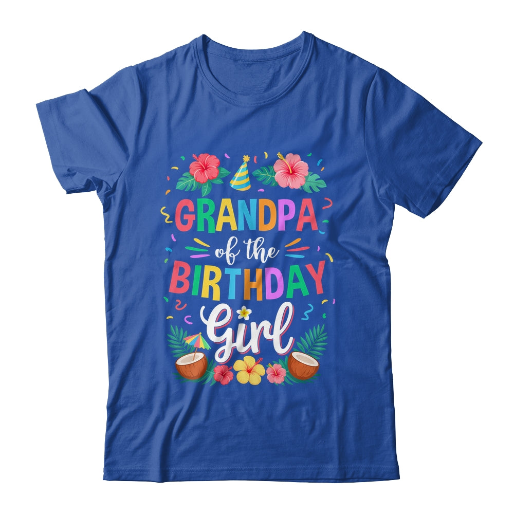 Grandpa Of The Birthday Girl Aloha Hawaii Party 1st Birthday Shirt & Hoodie | teecentury