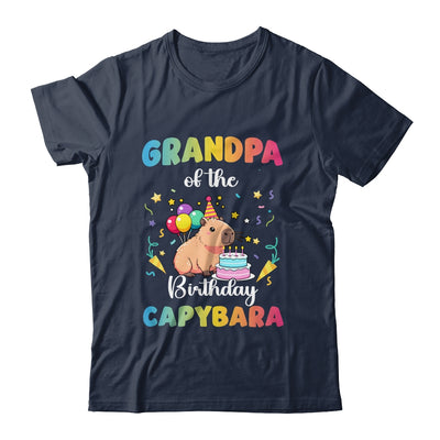 Grandpa Of The Birthday Girl Capybara Bday Party Family Shirt & Hoodie | teecentury