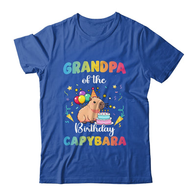 Grandpa Of The Birthday Girl Capybara Bday Party Family Shirt & Hoodie | teecentury
