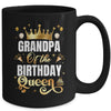 Grandpa Of The Birthday Queen Funny Matching Birthday Party Mug | teecentury