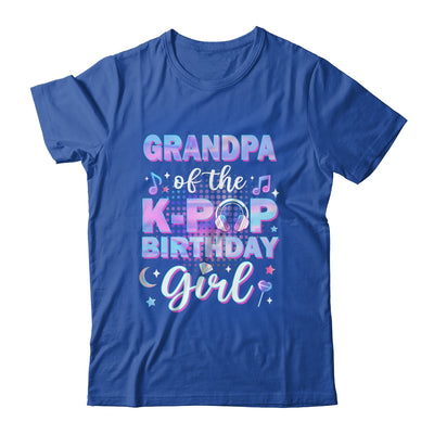 Grandpa Of The K-Pop Birthday Girl Matching Family Music Shirt & Hoodie | teecentury