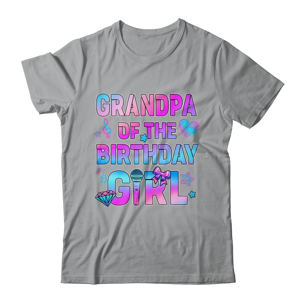 Grandpa Of The K-Pop Birthday Girls Korean Music Family Shirt & Hoodie | teecentury