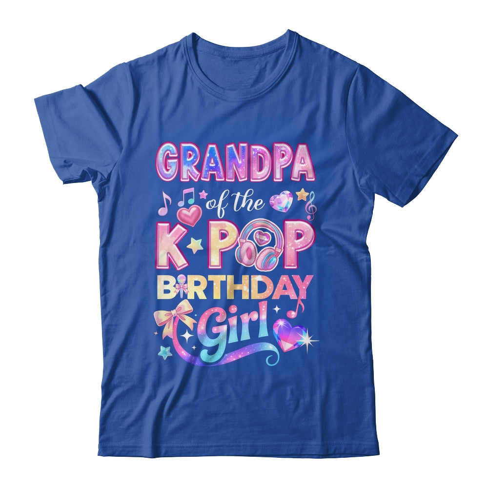 Grandpa Of The K-Pop Birthday Girls Korean Music Lovers Shirt & Hoodie | teecentury