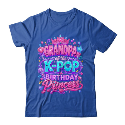 Grandpa Of The K-Pop Birthday Princess Korean Music Lovers Shirt & Hoodie | teecentury