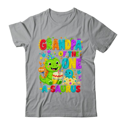 Grandpa Of The One-A-Saurus 1St Birthday Boy T-Rex Dinosaur Shirt & Hoodie | teecentury