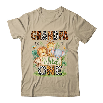 Grandpa Of The Wild One First Birthday Boy Jungle Safari Shirt & Hoodie | teecentury