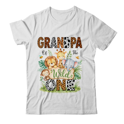 Grandpa Of The Wild One First Birthday Boy Jungle Safari Shirt & Hoodie | teecentury