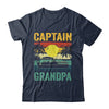 Grandpa Pontoon Boat Captain I Old Man Pontoon Boating Men Shirt & Hoodie | teecentury
