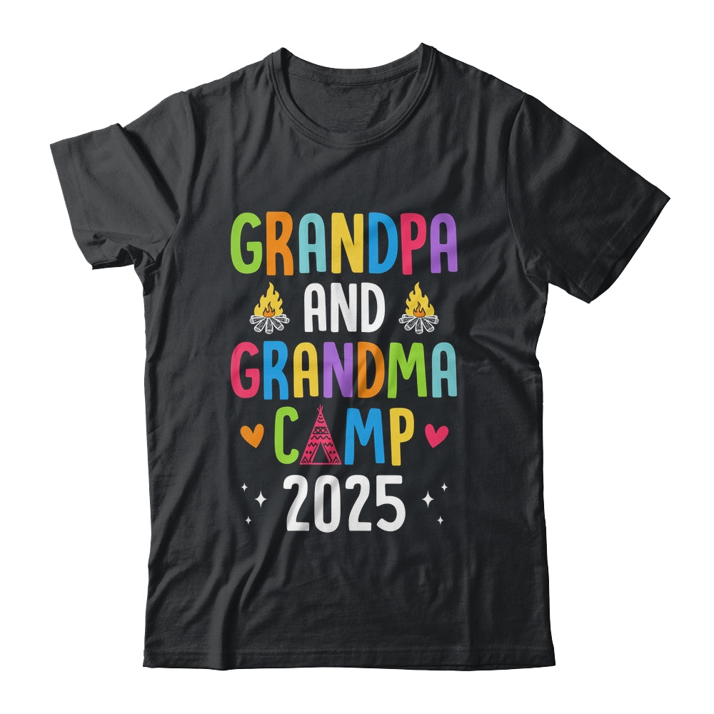 Grandparents Camp 2025 Cousins Summer Camping Vacation Shirt & Tank Top | teecentury