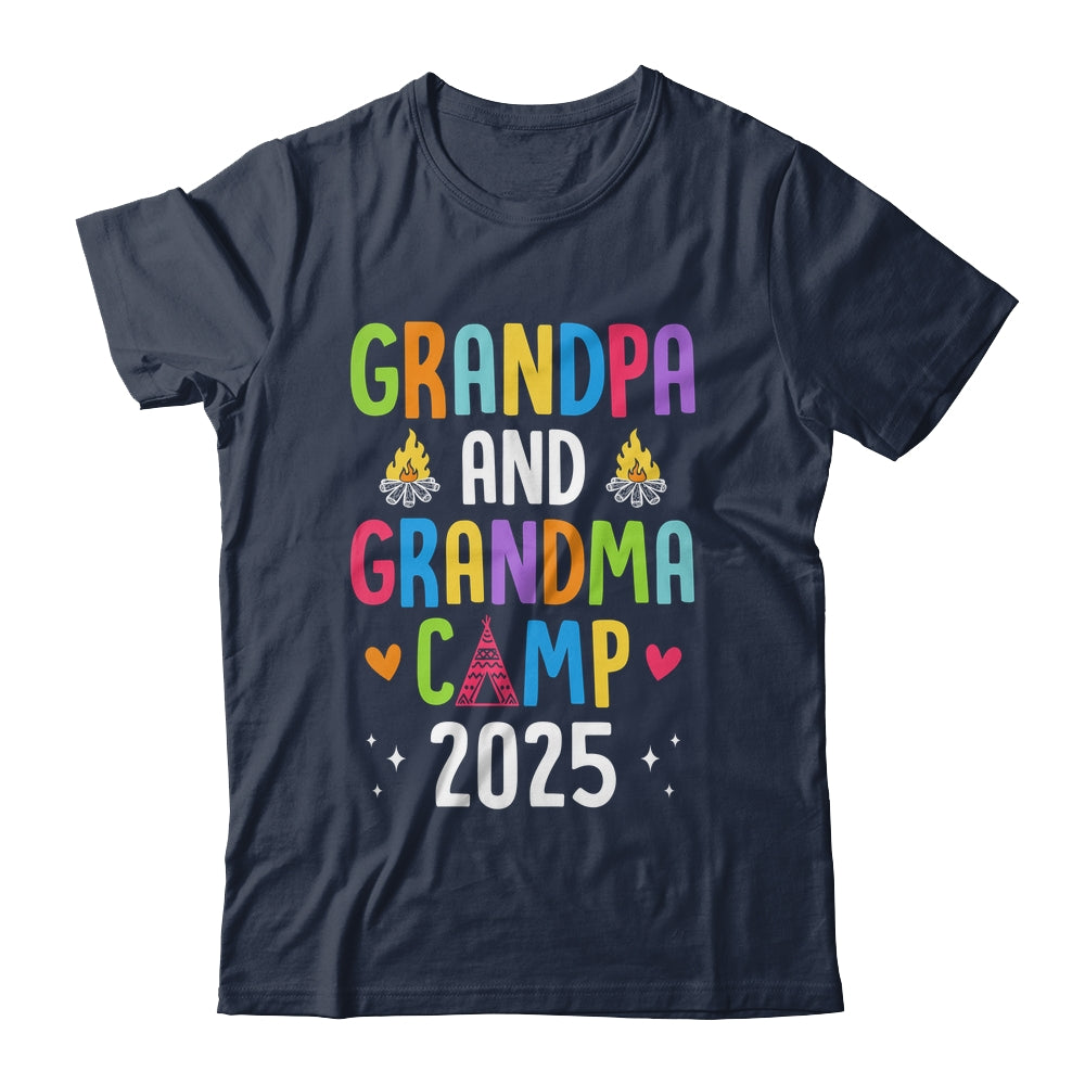 Grandparents Camp 2025 Cousins Summer Camping Vacation Shirt & Tank Top | teecentury