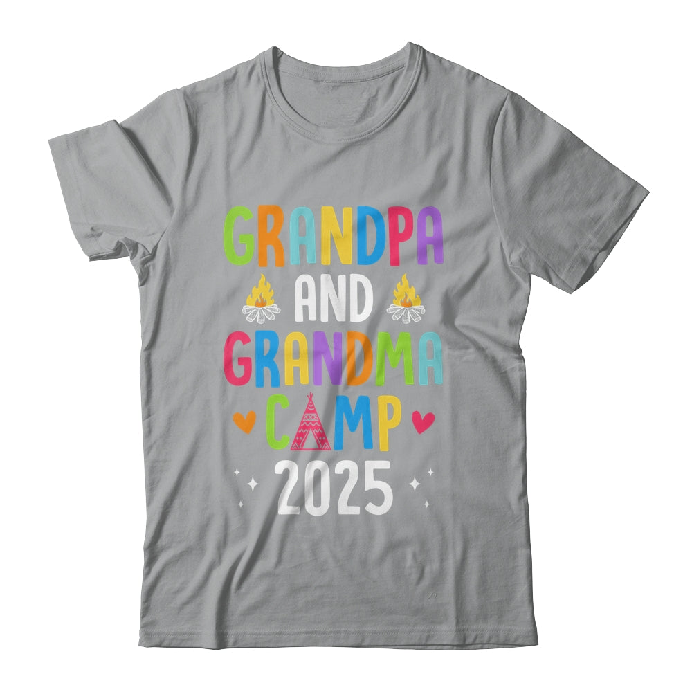 Grandparents Camp 2025 Cousins Summer Camping Vacation Shirt & Tank Top | teecentury