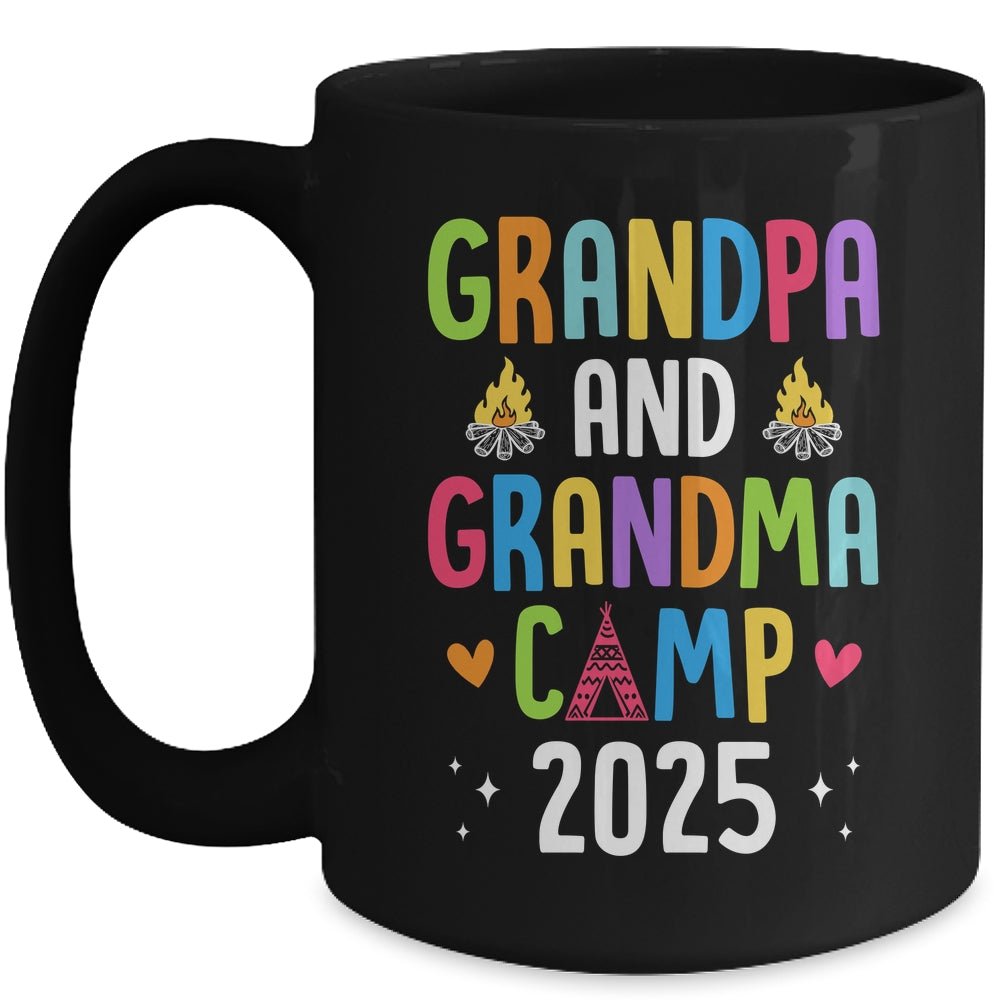 Grandparents Camp 2025 Cousins Summer Camping Vacation Mug | teecentury