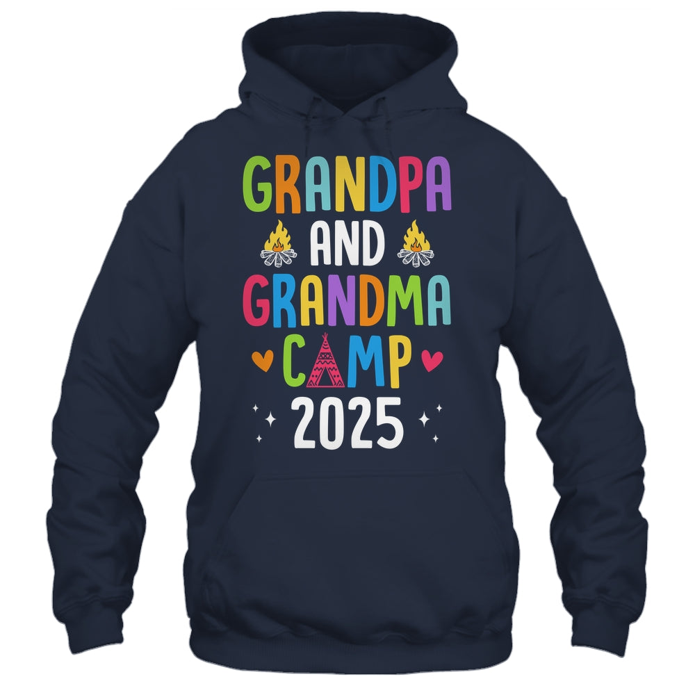 Grandparents Camp 2025 Cousins Summer Camping Vacation Shirt & Tank Top | teecentury