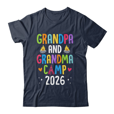 Grandparents Camp 2026 Cousins Summer Camping Vacation Shirt & Tank Top | teecentury