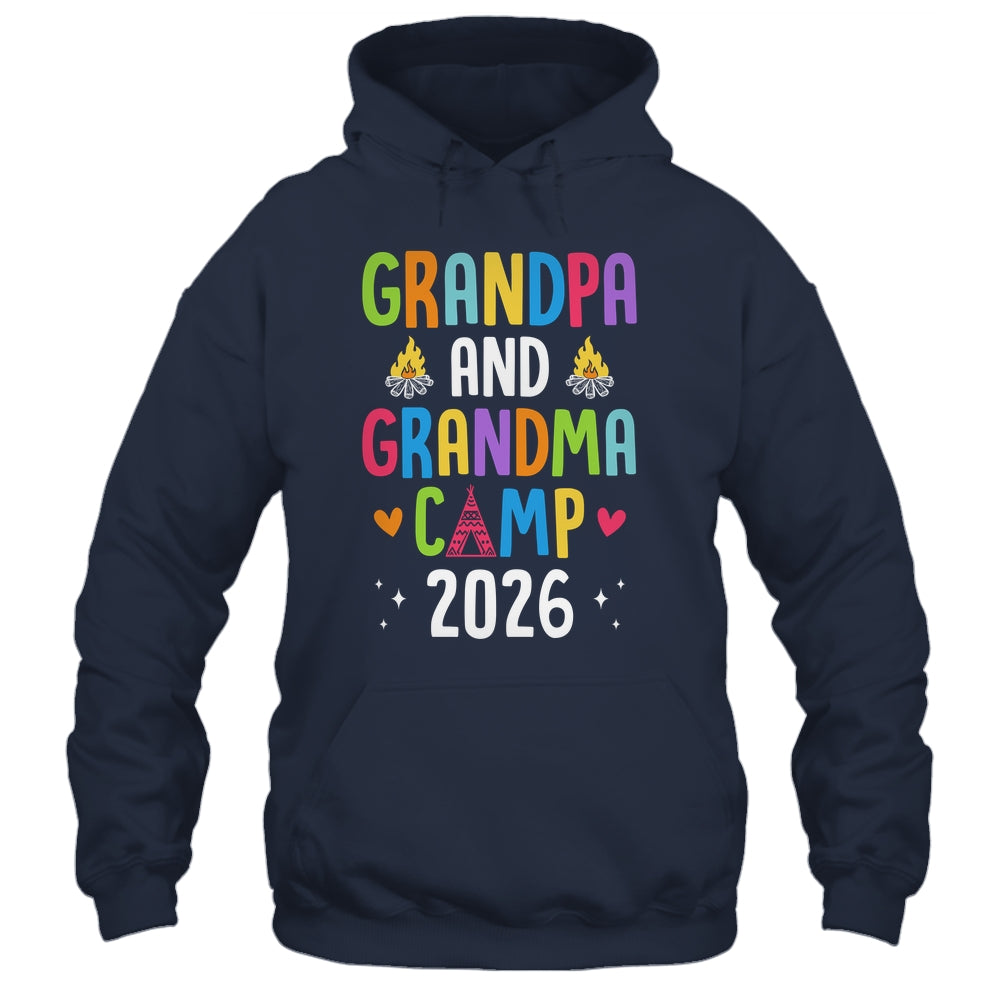 Grandparents Camp 2026 Cousins Summer Camping Vacation Shirt & Tank Top | teecentury