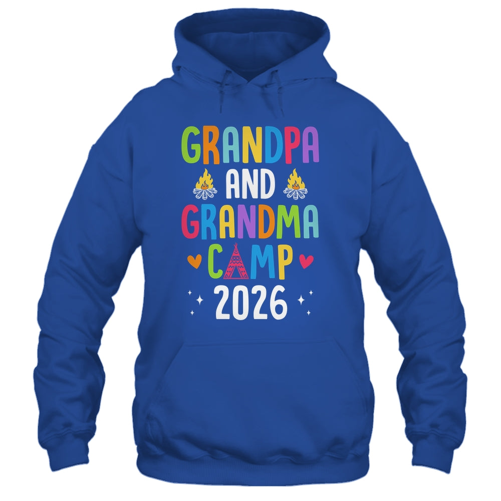 Grandparents Camp 2026 Cousins Summer Camping Vacation Shirt & Tank Top | teecentury