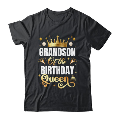 Grandson Of The Birthday Queen Funny Matching Birthday Party Shirt & Hoodie | teecentury