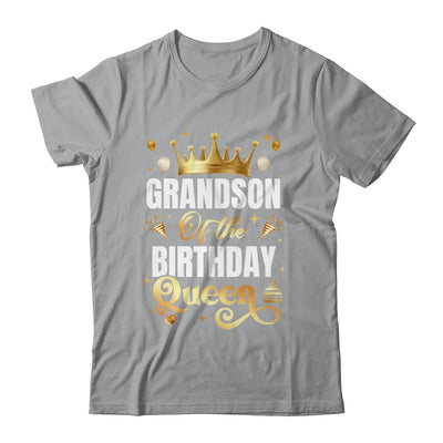 Grandson Of The Birthday Queen Funny Matching Birthday Party Shirt & Hoodie | teecentury