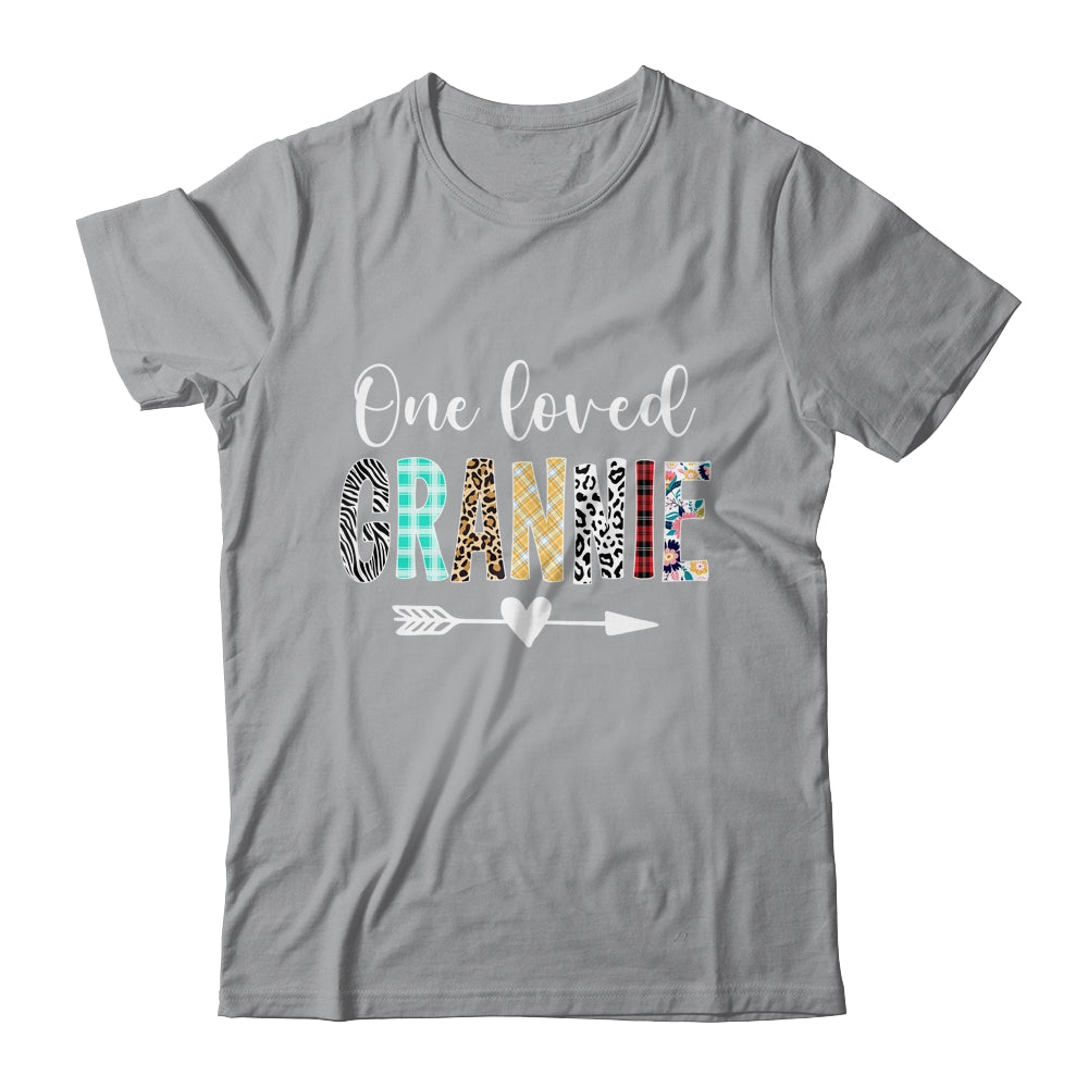 Grannie Women Cute Design One Loved Grannie Mother's Day Shirt & Tank Top | teecentury