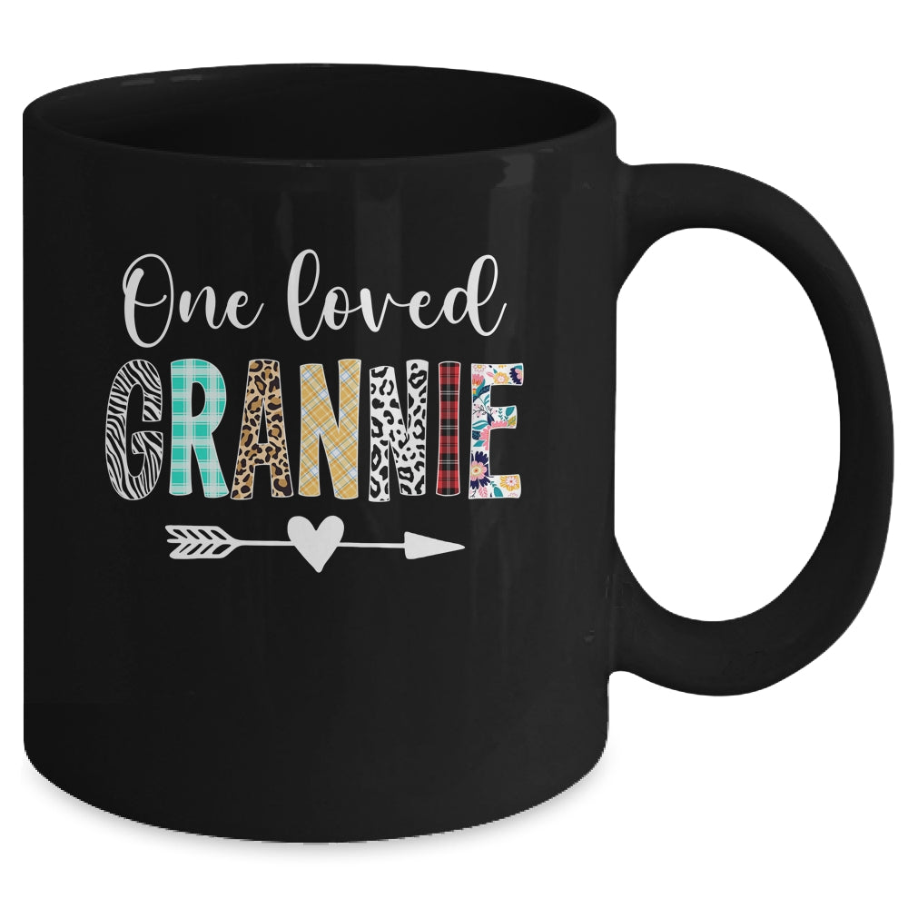 Grannie Women Cute Design One Loved Grannie Mother's Day Mug | teecentury