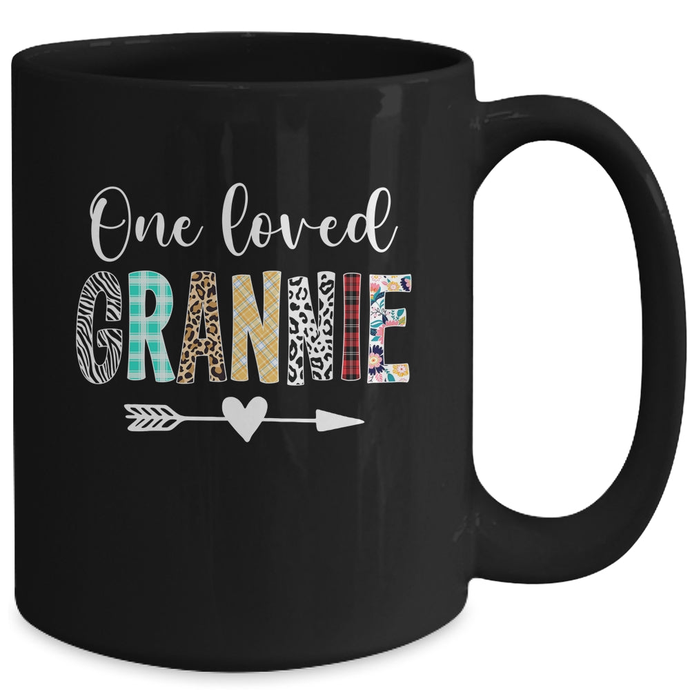 Grannie Women Cute Design One Loved Grannie Mother's Day Mug | teecentury