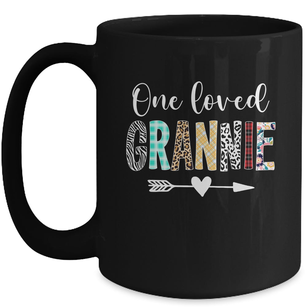 Grannie Women Cute Design One Loved Grannie Mother's Day Mug | teecentury