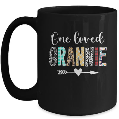 Grannie Women Cute Design One Loved Grannie Mother's Day Mug | teecentury