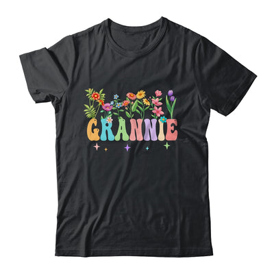 Grannie Women Wildflower Floral Design Grannie Mothers Day Shirt & Tank Top | teecentury
