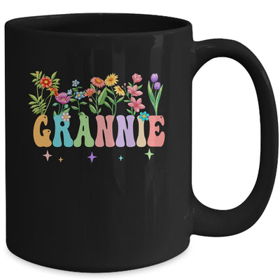 Grannie Women Wildflower Floral Design Grannie Mothers Day Mug | teecentury