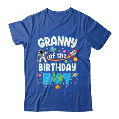 Granny Of The Birthday Boy Astronaut Family Space Planets Shirt & Hoodie | teecentury