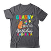 Granny Of The Birthday Capybara Girl Bday Party Family Shirt & Hoodie | teecentury