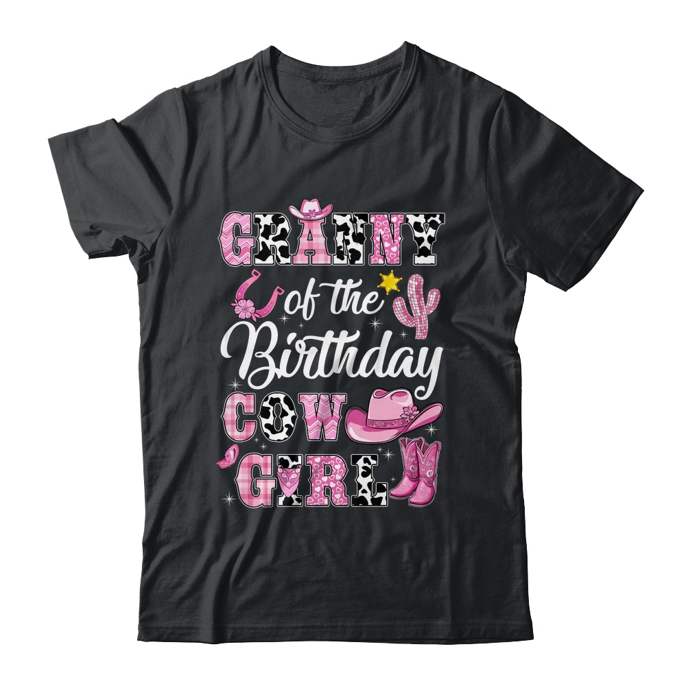 Granny Of The Birthday Cow Girl Western Cowgirl 1st Birthday Shirt & Hoodie | teecentury