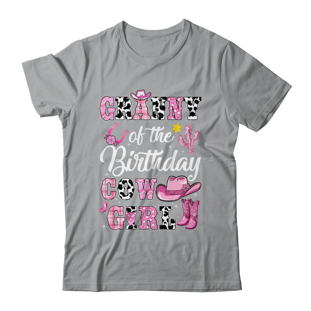 Granny Of The Birthday Cow Girl Western Cowgirl 1st Birthday Shirt & Hoodie | teecentury