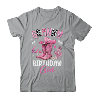 Granny Of The Birthday Girl Pink Cowgirl Western Cow Girl Shirt & Hoodie | teecentury