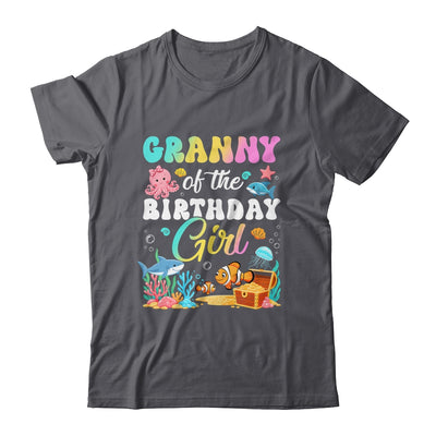 Granny Of The Birthday Girl Sea Fish Ocean Aquarium Shirt & Hoodie | teecentury