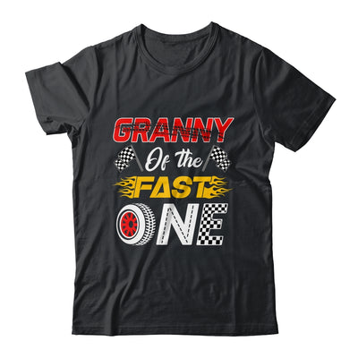 Granny Of The Fast One 1st Birthday Race Car Family Shirt & Hoodie | teecentury