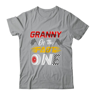 Granny Of The Fast One 1st Birthday Race Car Family Shirt & Hoodie | teecentury
