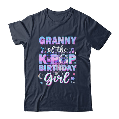 Granny Of The K-Pop Birthday Girl Matching Family Music Shirt & Hoodie | teecentury