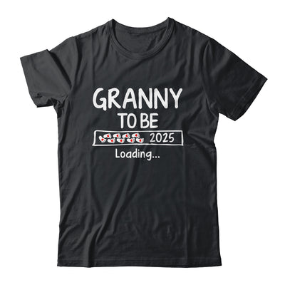 Granny To Be 2025 Loading Promoted To Granny Est 2025 Shirt & Tank Top | teecentury