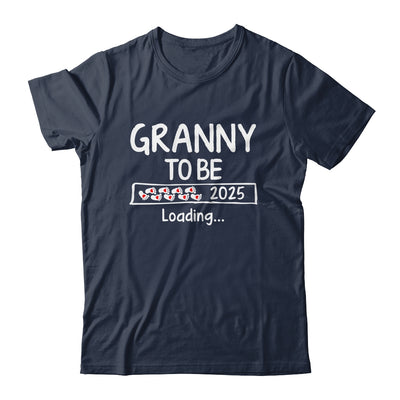 Granny To Be 2025 Loading Promoted To Granny Est 2025 Shirt & Tank Top | teecentury
