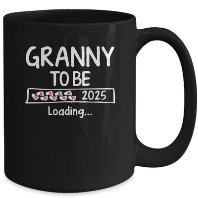 Granny To Be 2025 Loading Promoted To Granny Est 2025 Mug | teecentury