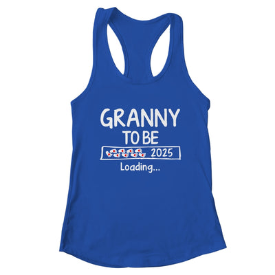 Granny To Be 2025 Loading Promoted To Granny Est 2025 Shirt & Tank Top | teecentury