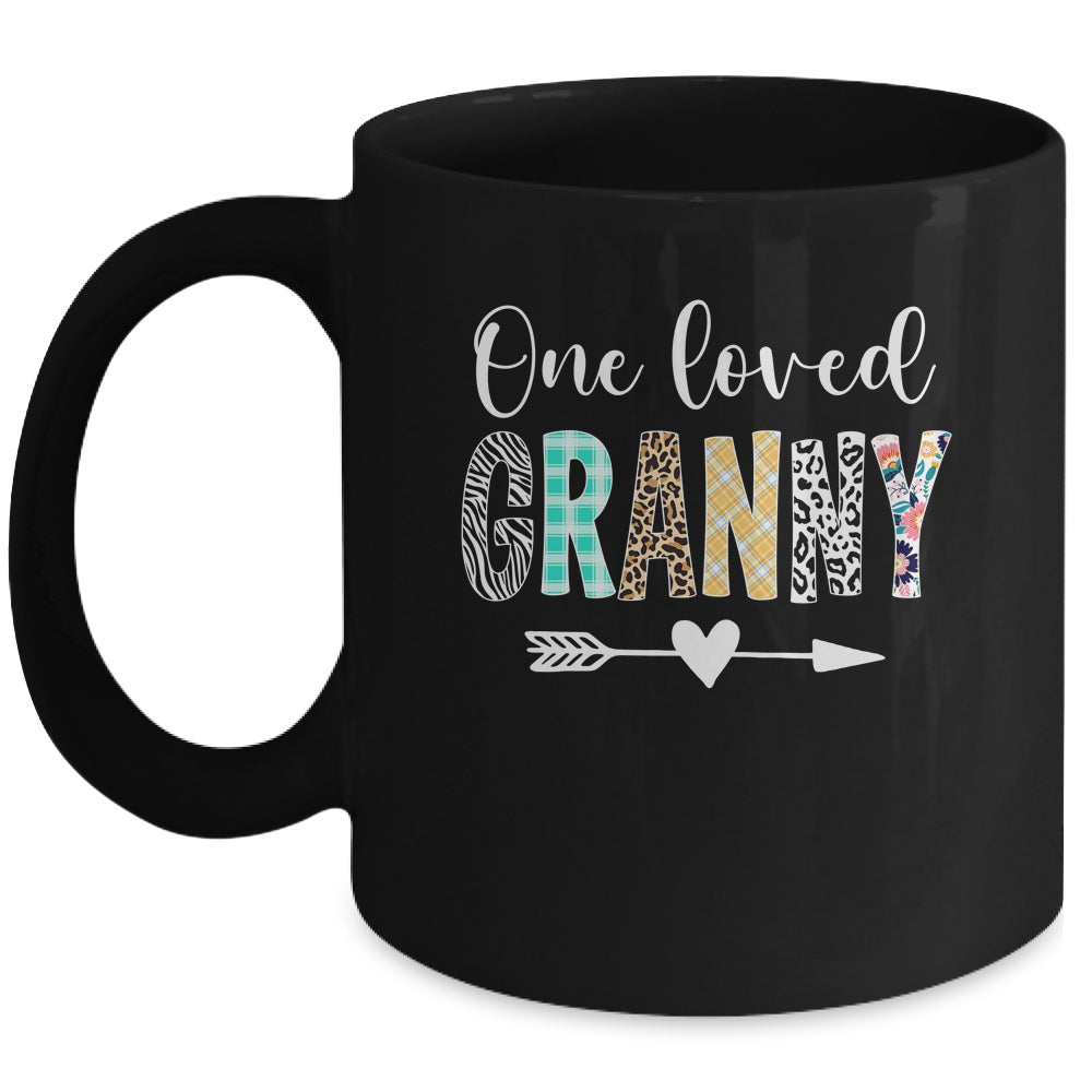 Granny Women Cute Design One Loved Granny Mother's Day Mug | teecentury