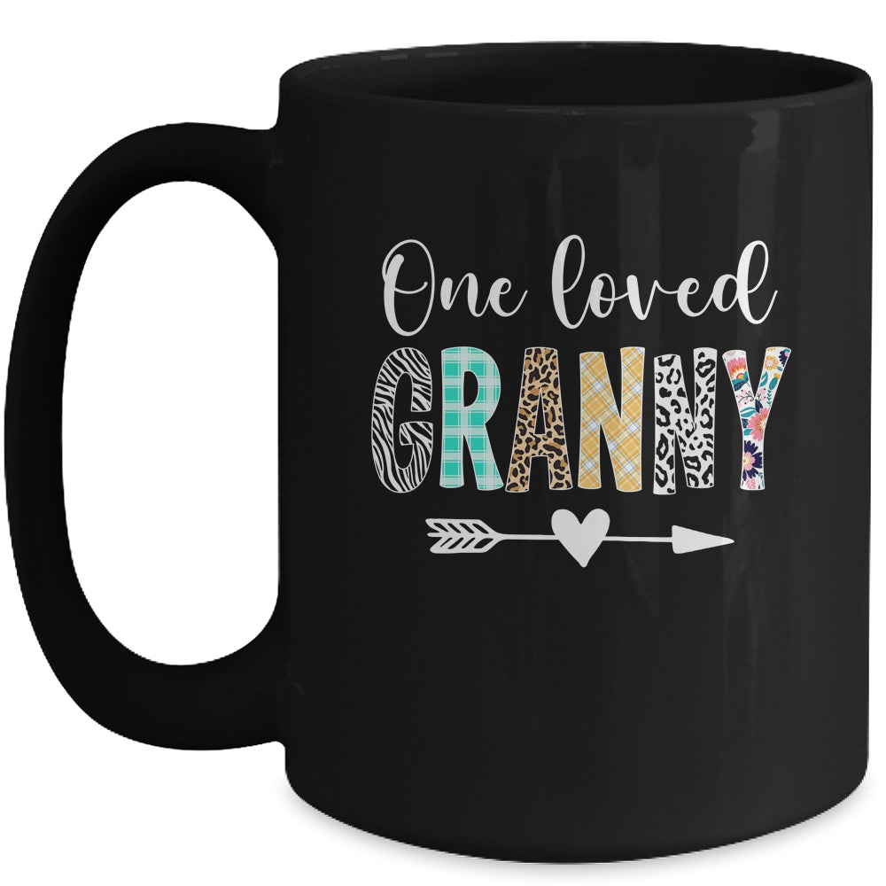 Granny Women Cute Design One Loved Granny Mother's Day Mug | teecentury