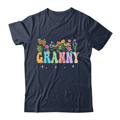 Granny Women Wildflower Floral Design Granny Mothers Day Shirt & Tank Top | teecentury